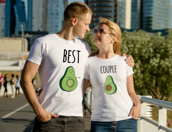 Couple t-shirts Avocado