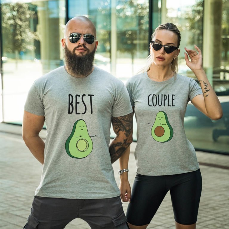 Couple t-shirts Avocado Couple t-shirts Avocado