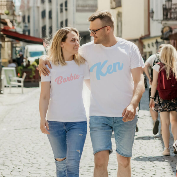 Couple t-shirts Barbie Ken