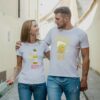 Couple t-shirts Beer Hoppy