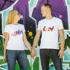 Couple t-shirts Girl and Boi