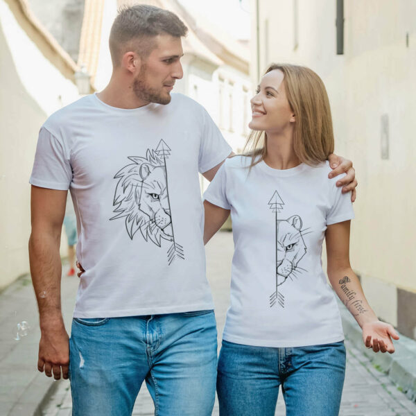 Couple t-shirts Lions