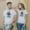 Couple t-shirts Royal Monkeys