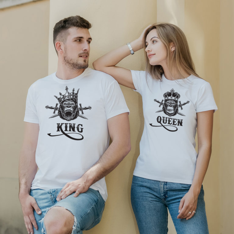 Couple t-shirts Royal Monkeys Couple t-shirts Royal Monkeys
