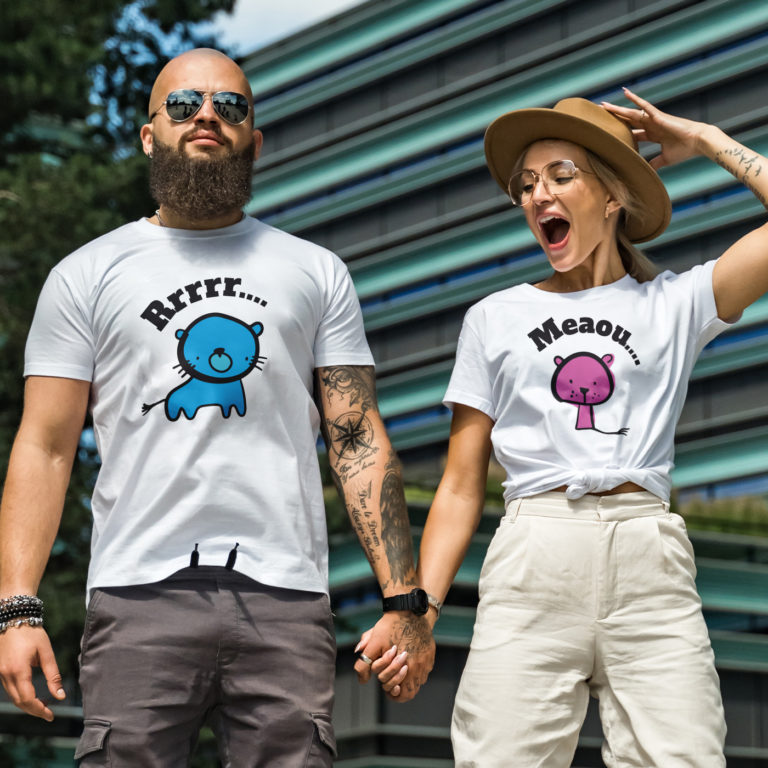 Couple t-shirts Sounds Couple t-shirts Sounds