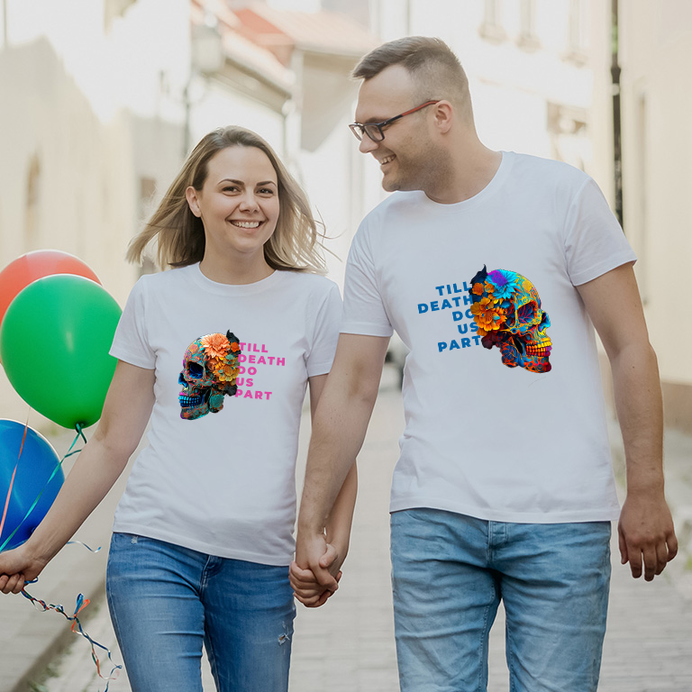 Couple t-shirts Till Death Couple t-shirts Till Death