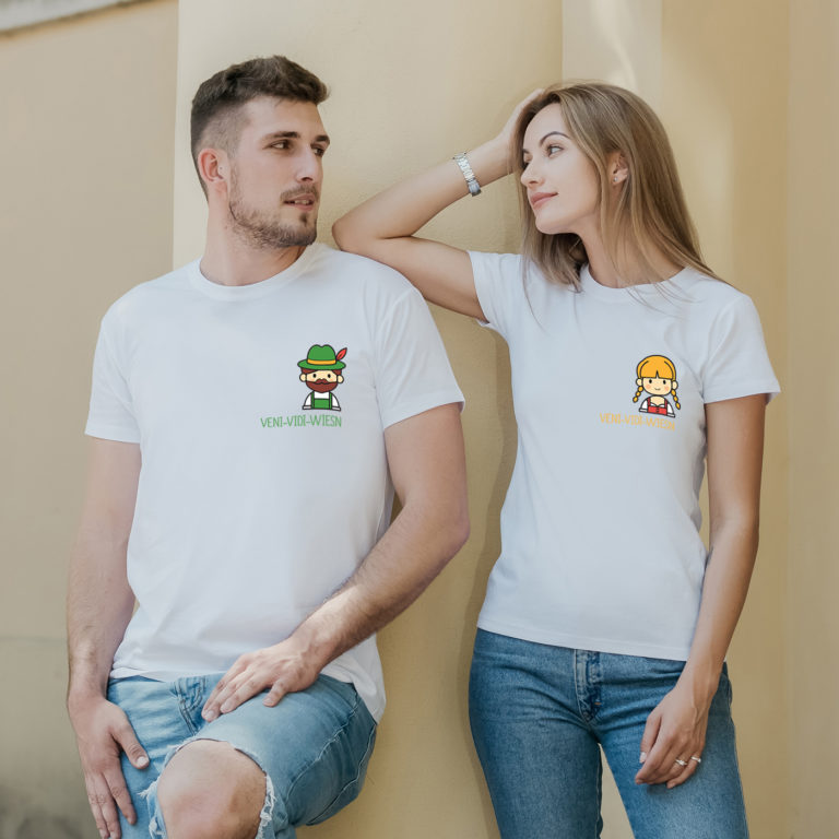 Couple t-shirts Veni Vidi Wiesn Couple t-shirts Veni Vidi Wiesn
