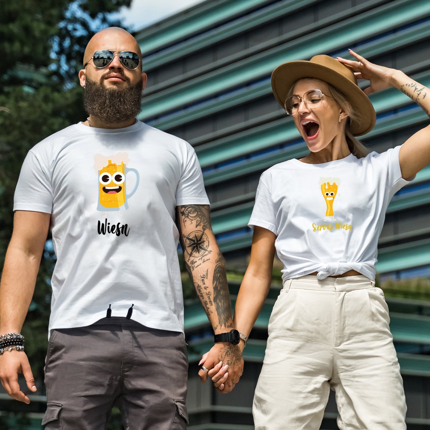 Couple t-shirts Wiesn Couple t-shirts Wiesn
