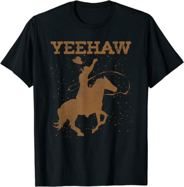 Cowboy Like Me T-Shirt Yeehaw Bull Riding