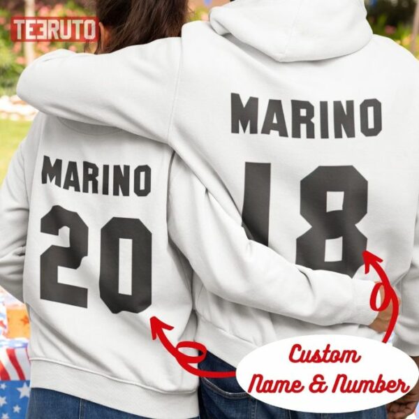 Customise Name Together Since Husband And Wife Matching Couple Hoodie