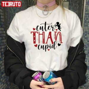Cuter Than Cupid Babies Valentines Day Unisex Hoodie 3