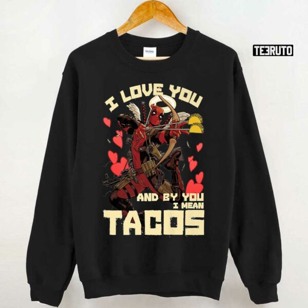Deadpool’s Cupid Love For Tacos Unisex T-Shirt