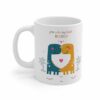 Dinosaurs In Love – Valentines Day Gift Mug