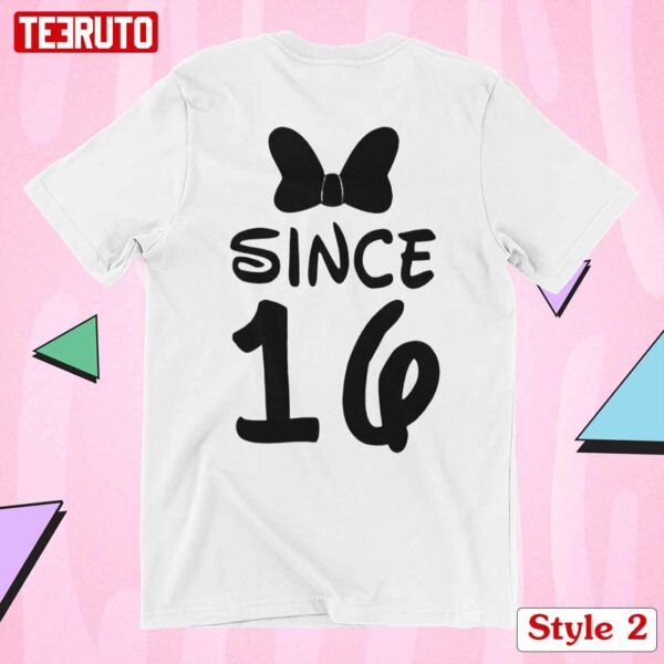 Disney Mickey Minnie Customise Together Since Husband And Wife Matching Valentine Hoodie