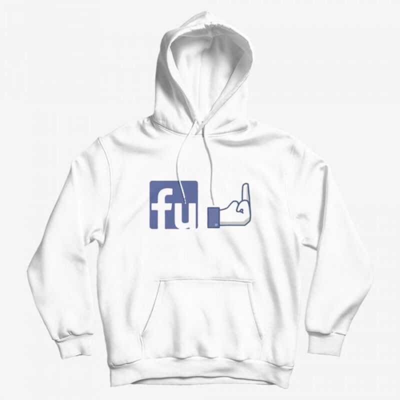 FU Facebook Logo Parody Hoodie FU Facebook Logo Parody Hoodie