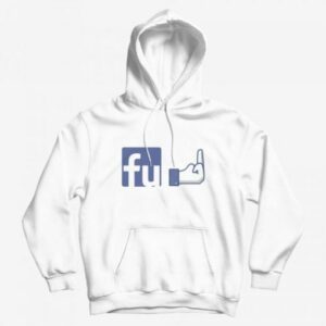 FU Facebook Logo Parody Hoodie