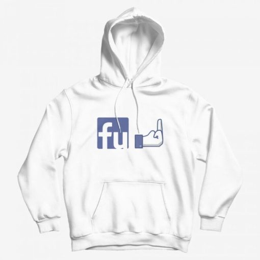 FU Facebook Logo Parody Hoodie FU Facebook Logo Parody Hoodie