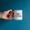 Family Valentines Day Mug