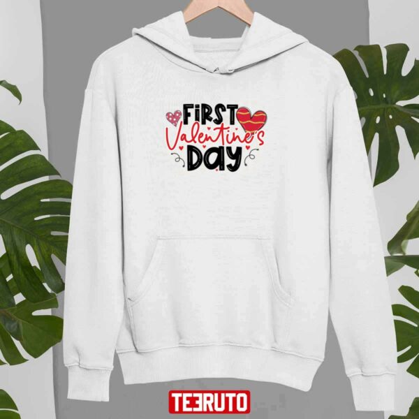 First Valentines Day Unisex Sweatshirt
