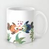Fish Mug Love Coffee Cup Kissing Fish Gift