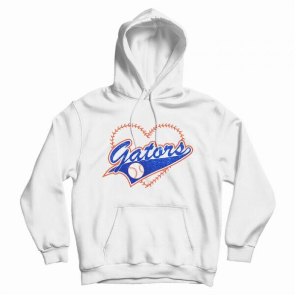 Florida Gator Baseball Love Vintage Hoodie