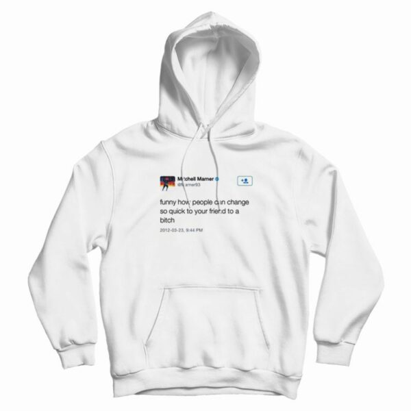 Friend To A Bitch Mitchell Marner Meme Hoodie