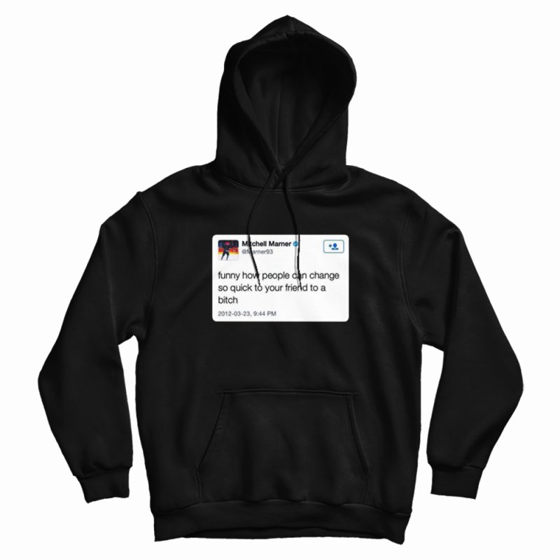 Friend To A Bitch Mitchell Marner Meme Hoodie Friend To A Bitch Mitchell Marner Meme Hoodie