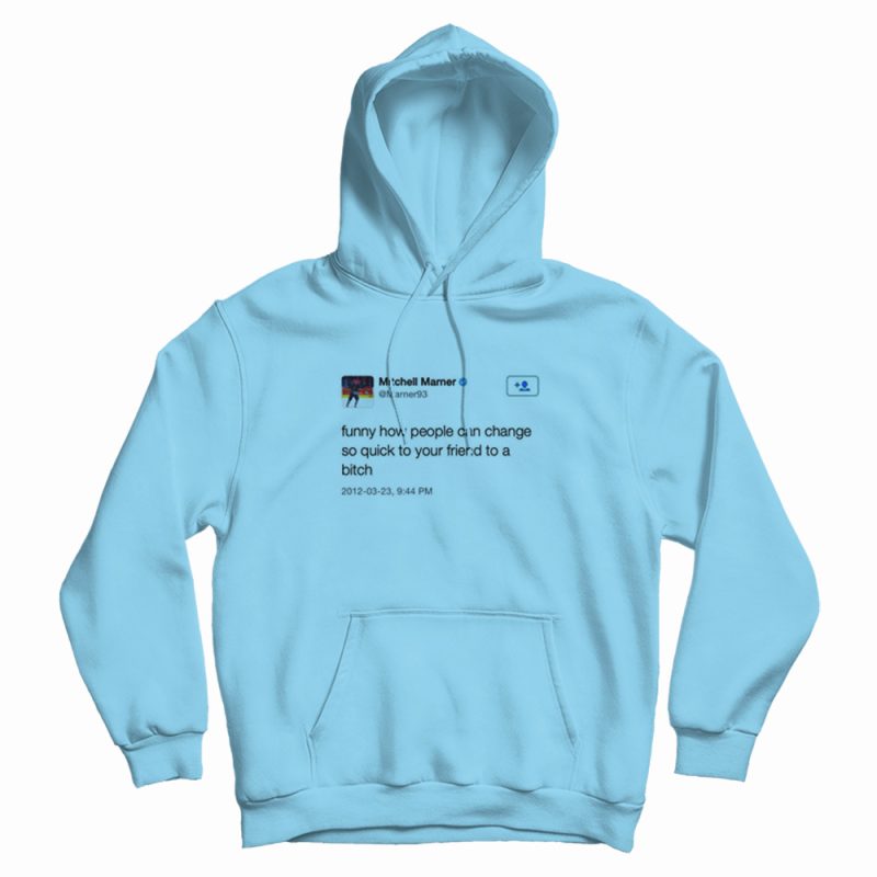 Friend To A Bitch Mitchell Marner Meme Hoodie Friend To A Bitch Mitchell Marner Meme Hoodie