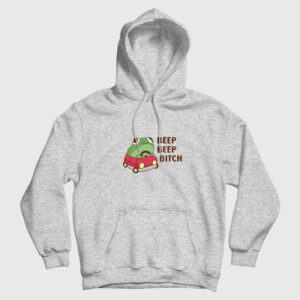 Frog Beep Beep Bitch Hoodie