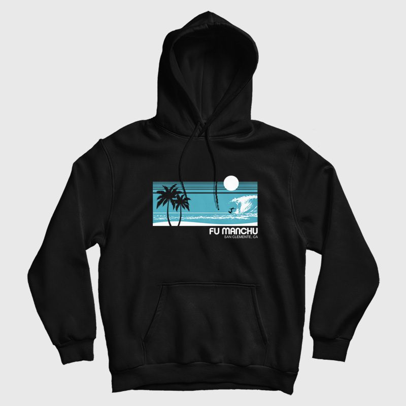 Fu Manchu Surf San Clemente Hoodie Fu Manchu Surf San Clemente Hoodie