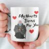 Funny Bernie Sanders Meme Happy Valentines Day Coffee Mug