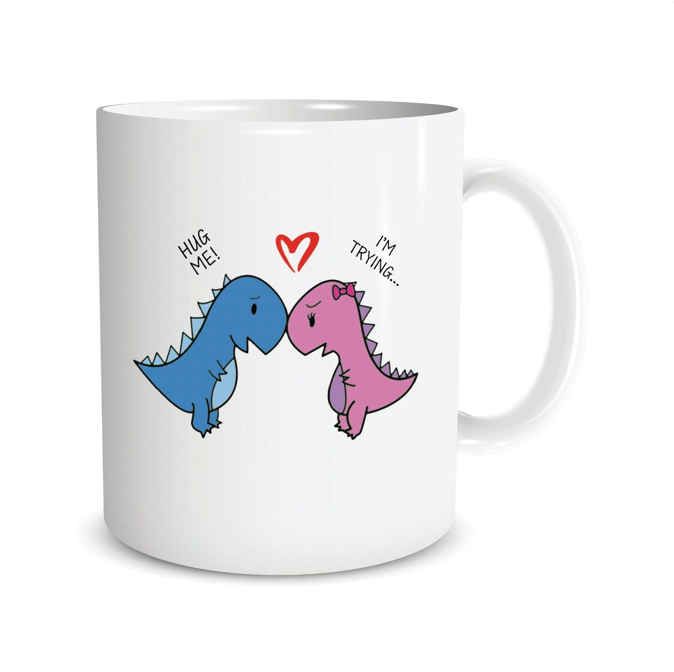 Funny Mugs Hug Me Im Trying Dinosaur Gifts Anniversary Gift Valentines Funny Mugs Hug Me Im Trying Dinosaur Gifts Anniversary Gift Valentines