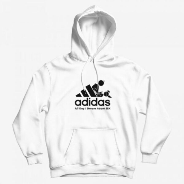 Funny Parody Logo All Day I Dream About Sex Hoodie