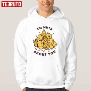 Funny Peanuts Im Nuts About You Unisex Sweatshirt 3
