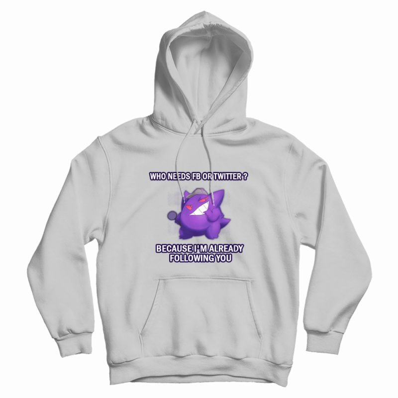 Gengar Pokemon Meme Hoodie Gengar Pokemon Meme Hoodie