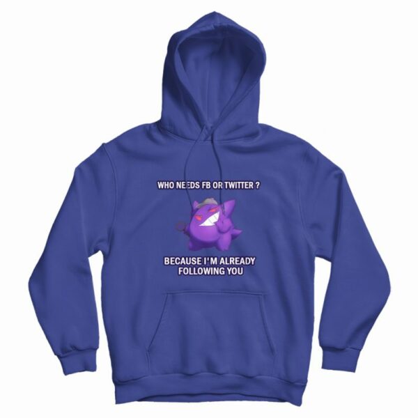 Gengar Pokemon Meme Hoodie