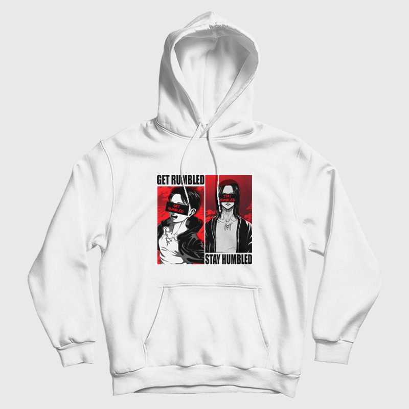 Get Rumbled Stay Humbled Attack On Titan Hoodie Get Rumbled Stay Humbled Attack On Titan Hoodie