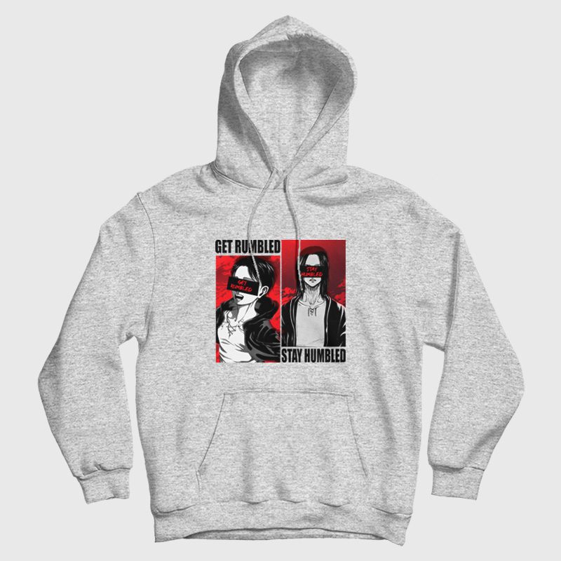 Get Rumbled Stay Humbled Attack On Titan Hoodie Get Rumbled Stay Humbled Attack On Titan Hoodie