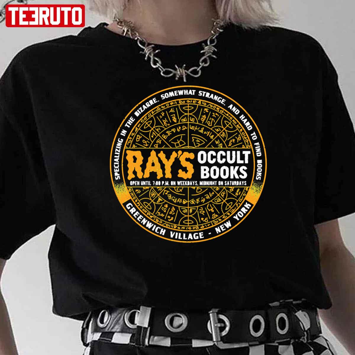 Ghostbusters Ray's Occult Books Unisex T-Shirt Ghostbusters Ray's Occult Books Unisex T-Shirt