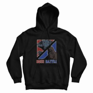 Godzilla vs King Kong Boss Battle Monster Hoodie