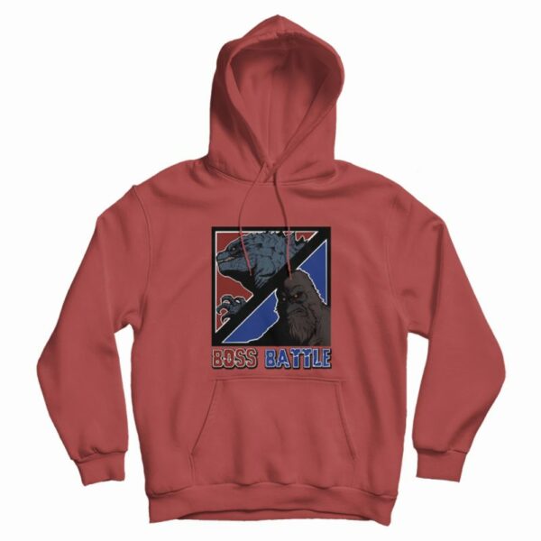 Godzilla vs King Kong Boss Battle Monster Hoodie