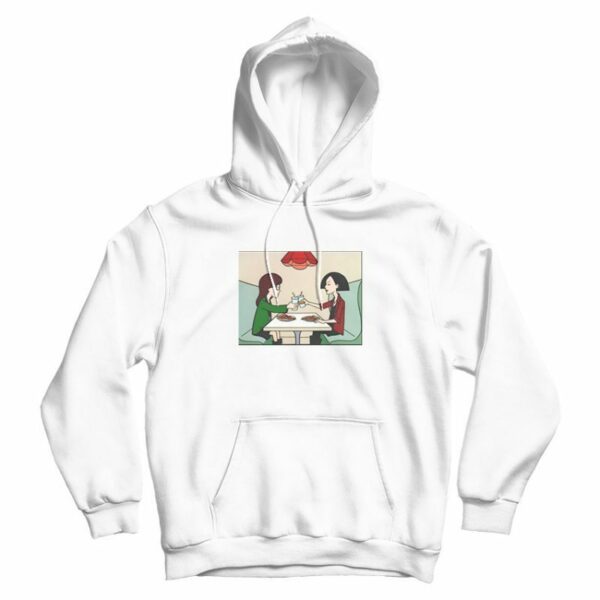 Good Friend Daria And Jane Toast Drink Hoodie
