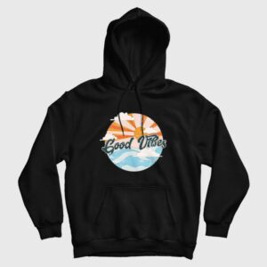 Good Vibe Beach Summer Vintage Hoodie