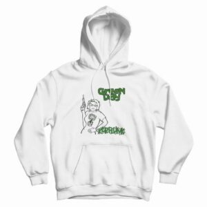 Green Day Kerplunk Flower Hoodie