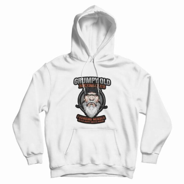 Grumpy Old Bikers Club Founding Member Hoodie