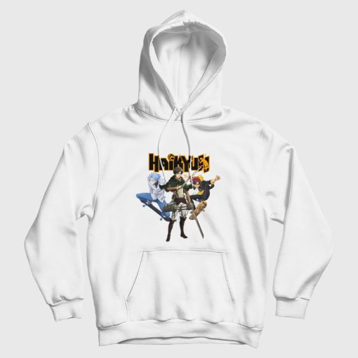 Haikyuu Sk8 The Infinity Attack on Titan Eren Jaeger Reki Langa Hoodie Haikyuu Sk8 The Infinity Attack on Titan Eren Jaeger Reki Langa Hoodie
