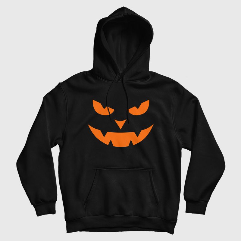 Halloween Pumpkin Face Hoodie Halloween Pumpkin Face Hoodie