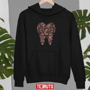 Happy Valentine Tooth Dentist Dental Hygienist Unisex Sweatshirt Unisex T-Shirt