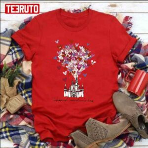 Happy Valentines Day Disney Balloon Hearts Unisex Sweatshirt Unisex T-Shirt