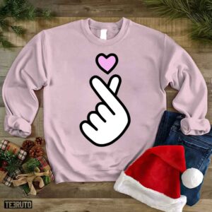 Heart Hand Sign Unisex Sweatshirt